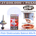 Anti Petir Elektrostatis Bakiral Alfa R-180