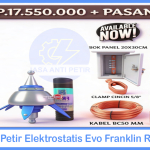 Anti Petir Elektrostatis Evo Franklin R-150