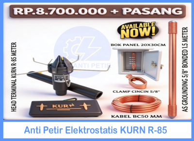 Anti Petir Elektrostatis KURN R-85