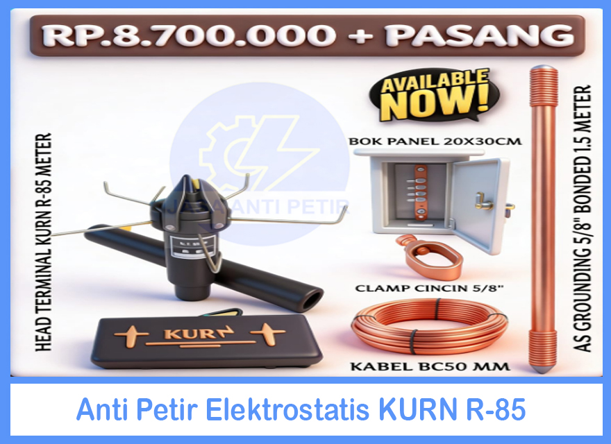 Anti Petir Elektrostatis KURN R-85