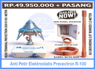 Anti Petir Elektrostatis Prevectron R-100