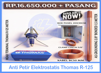 Anti Petir Elektrostatis Thomas R-125