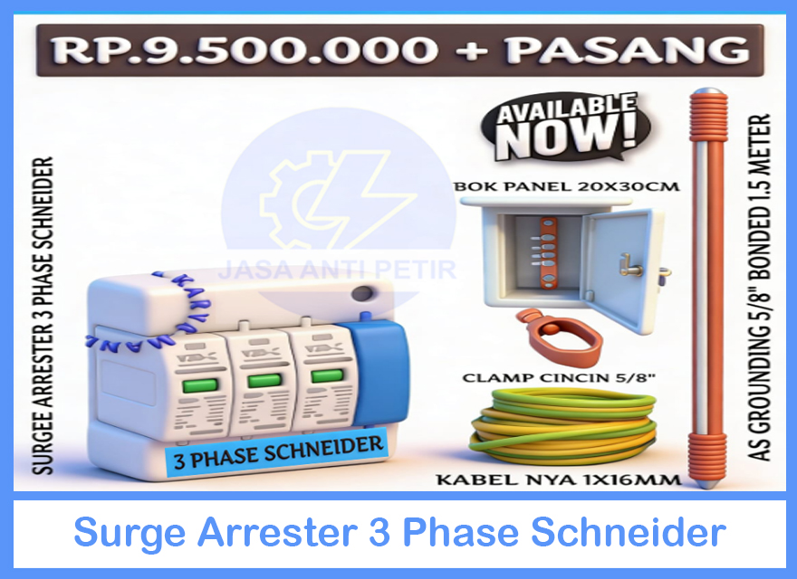 Surge Arrester 3 Phase Schneider
